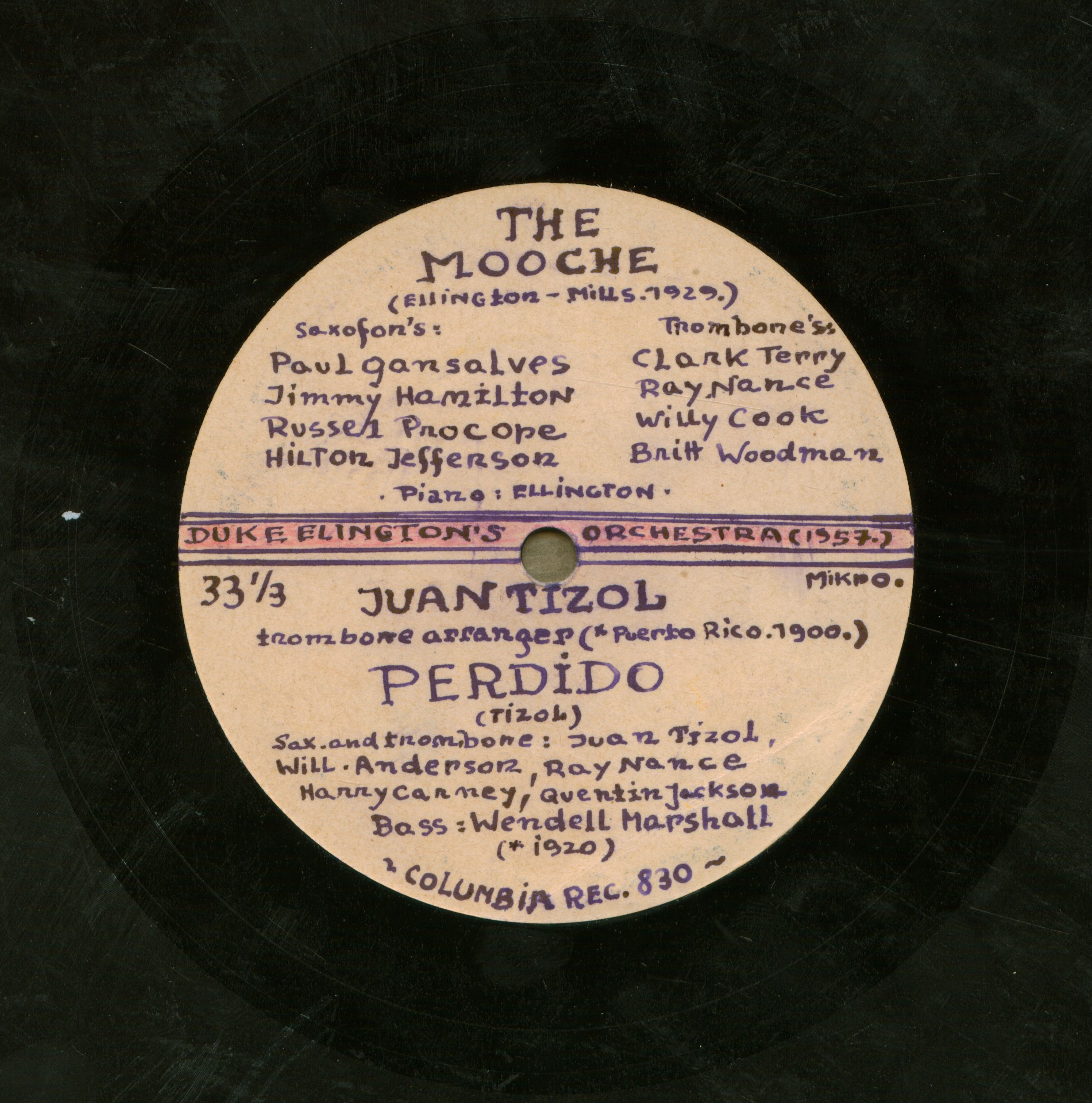 Jazz parade's [Hangfelvétel] 1956